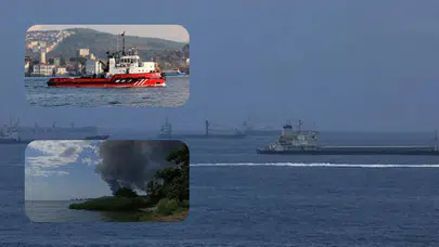 Türk denizcilerin bulunduğu gemi hedef alındı
