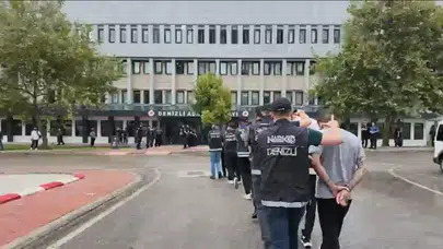 Denizli'de uyuşturucu operasyonu : 13 şüpheliden 12'si tutuklandı
