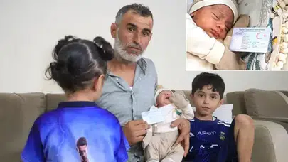 Yeni doğan oğluna Cristiano Ronaldo adını verdi