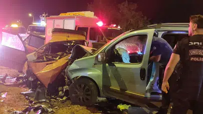 Muğla'da kamyonet ile otomobil çarpıştı : 1 ölü, 2 yaralı