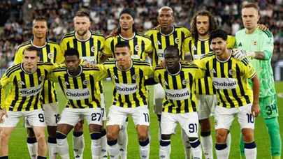 Fenerbahçe'nin Roma maçı ilk 11'i belli oldu
