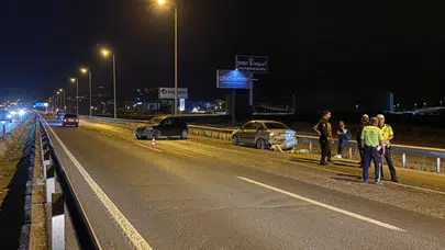Kayseri'de iki otomobil çarpıştı: Sürücü yaralandı