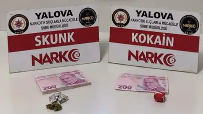 Yalova'da uyuşturucu operasyonu : 3 şüpheli tutuklandı