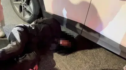 Polise ve gazetecilere saldıran alkollü kadın tutuklandı