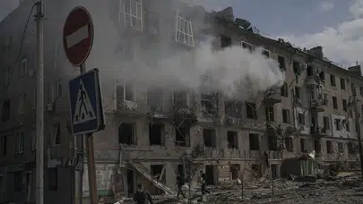 Rusya'dan Ukrayna'ya İHA saldırısı