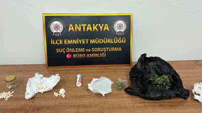 Hatay Antakya'da uyuşturucu operasyonu : 3 yakalama