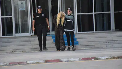 Vanlı Kara Haydar'ın fenomen eşi Çağla Öz adliyeye sevk edildi