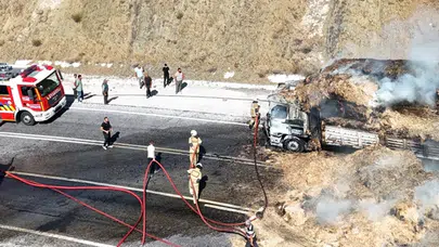 Isparta'da fırtına senaryolu tatbikatta ekipler alarma geçti