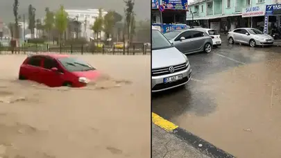 Sakarya'da şiddetli sağanak yağış: Akyazı ve Ferizli'de heyelan ile su baskınları meydana geldi