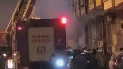 Esenyurt’ta korkutan yangın : 2’si çocuk 3 kişi kurtarıldı