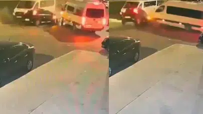 Tekirdağ'da otomobil ile minibüs çarpıştı : 2 yaralı