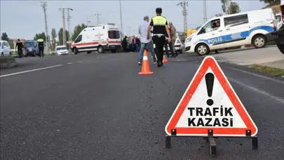 Tokat'ta elektrik direğine çarpan otomobil devrildi : 74 yaşındaki kadın hayatını kaybetti