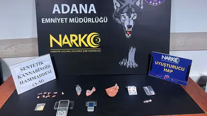 Adana'da uyuşturucu operasyonu : 9 tutuklu