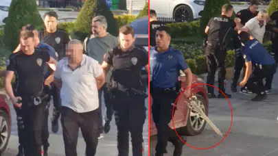 Kastamonu Belediyesi'ni silah ve kılıçla bastı