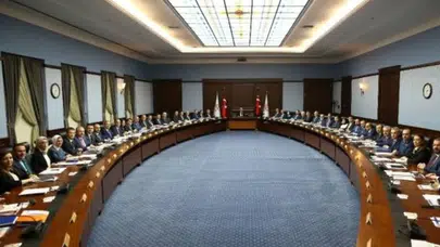 Cumhurbaşkanı Erdoğan başkanlığında MKYK toplandı