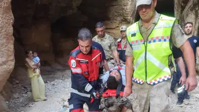 Hatay'da 2 gündür kayıp olarak aranan genç, tarihi tünelde bulundu