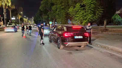 Adana’da ‘Huzur ve Güven’ uygulaması : 104 sürücüye 2,5 milyon lira ceza