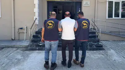 Gaziantep'te JASAT operasyonu : 22 yıl 4 ay hapis cezası bulunan şahıs yakalandı