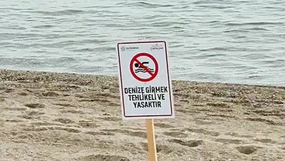 Trabzon Valiliği duyurdu : Yarın denize girmek yasaklandı