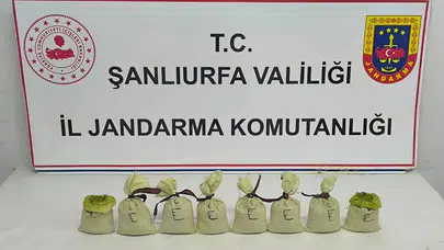 Şanlıurfa Şuruç'ta uyuşturucu operasyonu : 3 tutuklu
