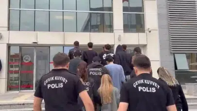 Kırklareli'nde uyuşturucu şebekesi çökertildi : 8 tutuklama