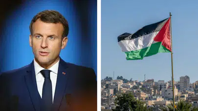 Macron'dan Gazze mesajı : 'Manzara hepimiz için utanç verici'