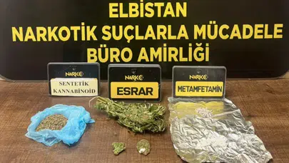 Kahramanmaraş'ta uyuşturucu operasyonu: 8 şüpheli tutuklandı