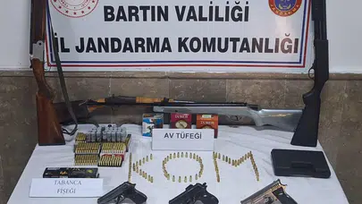 Bartın merkezli 3 ilde operasyon : 26 gözaltı