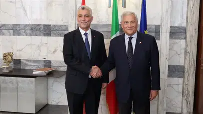 Bakan Bolat Roma'da İtalyan mevkidaşı Tajani ile görüştü