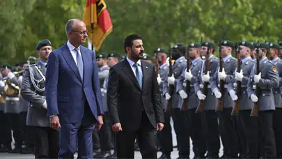 Almanya Başbakanı Merz, Iraklı mevkidaşı Zeydi ile görüştü