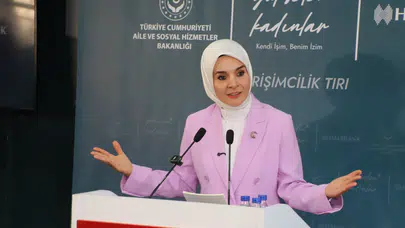 Bakan Göktaş, Yükselen Kadınlar Girişimcilik Eğitim Tırı'nda