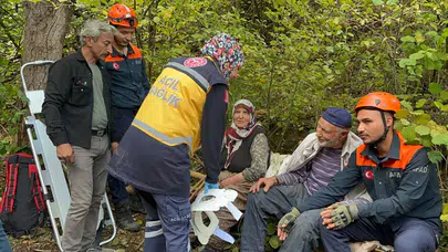 Konya’da kaybolan yaşlı çift dağlık alanda sağ bulundu