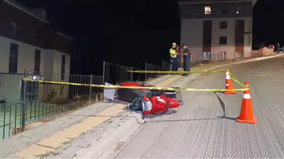 5 metre yükseksen düşen çift ağır yaralandı, anne karnındaki 9 aylık bebek öldü