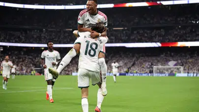 Real Madrid, Rayo Vallecano'yu 4-1 mağlup etti