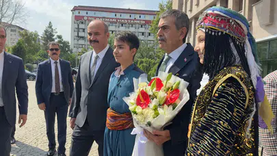 Bakan Tekin Batman Valiliği'nde
