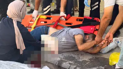Aksaray'da hırdavatçıdan aldığı bıçakla kendini yaralayan şahıs yoğun bakıma kaldırıldı