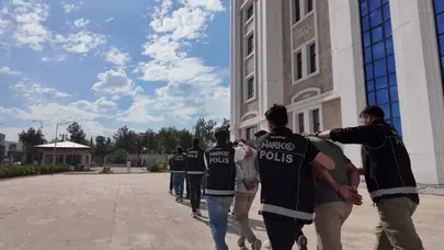 Adıyaman'da uyuşturucu operasyonu: 8 gözaltı