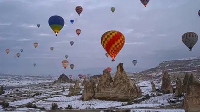 Kapadokya'da Sıcak Hava Balonu Turları Neden İptal Edildi?