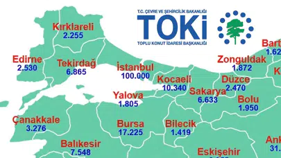 TOKİ Marmara Bölgesi kura takvimi ne zaman açıklanacak?