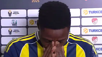 Fenerbahçe'nin yeni transferi Anthony Musaba, duygusal anlar yaşadı mı?