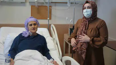 Samsun’da karaciğer nakli operasyonu: Oğlu donör olamadı, gelini karaciğerini verdi