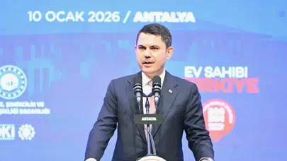 Bakan Kurum: 500 bin sosyal konut projemizin ilk evlerini Mart 2027 de teslim edeceğiz