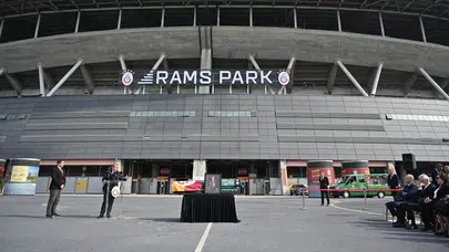 Ali Fuat Diriker için RAMS Park'ta veda töreni düzenlendi