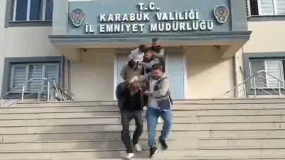 Karabük'te düzenlenen uyuşturucu operasyonunda 3 şüpheli tutuklandı