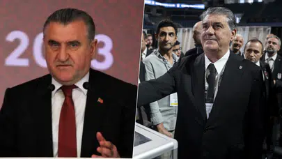 Osman Aşkın Bak, Beşiktaş'ta başkanlığa yeniden seçilen Serdal Adalı'yı tebrik etti
