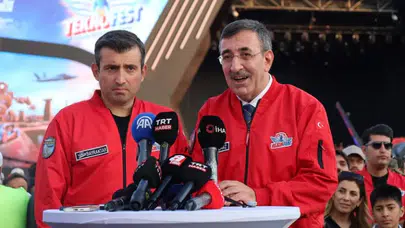 Bayraktar ve Cumhurbaşkanı Yardımcısı Yılmaz'dan ortak basın açıklaması