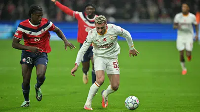 Lille Galatasaray Maçında Karşılıklı Goller Erken Geldi