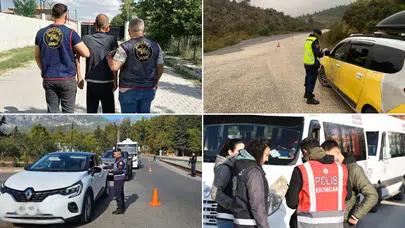 Emniyet ve Jandarmadan Kapsamlı Huzur Uygulaması Gerçekleştirildi