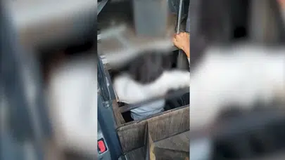 Ankara'da Yolcu Otobüsünün Gizli Bölmesinde 5 Düzensiz Göçmen Yakalandı