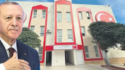 Şam Uluslararası Recep Tayyip Erdoğan Türk Okulu'nda öğrenciler ders başı yaptı